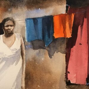 CVC March 2023 Workshop with Jeannie Millecam teaching Applying the Basics of Watercolor Painting